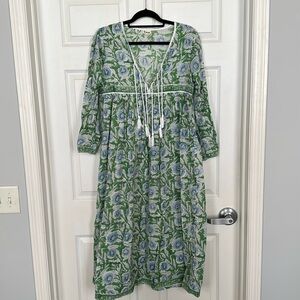 Block print dress